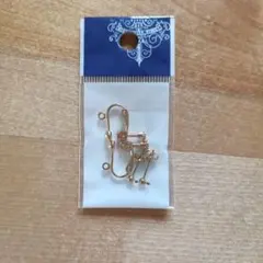 イヤリング金具　ピアス金具　1ペアずつ