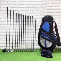 ゴルフクラブセット　初心者応援　Mizuno メンズ　ラウンド仕様　打感良好　右