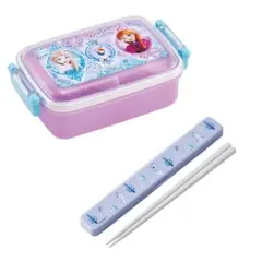 新品★２点セット　アナと雪の女王 弁当箱＆箸箸箱セット オラフ