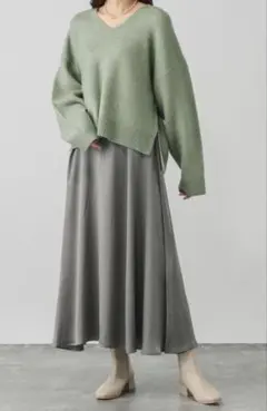 グローバルワーク GLOBALWORK プルオーバー スカートセット L