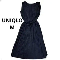 UNIQLO ユニクロ　M プリーツワンピース