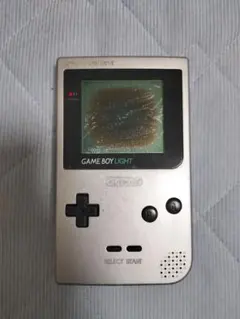 ゲームボーイライト　シルバー　ジャンク
