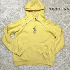 極美品Polo Ralph Lauren パーカー！モザイク刺繍ビックポニー