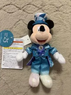 東京ディズニーシー 25周年 ミッキー ぬいぐるみバッジ