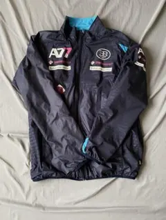 ASICS A77 ウィンドブレーカー　O ネイビー ウォームアップジャケット