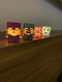 Minecraft ライトマスコット3 全4種セット バンダイ