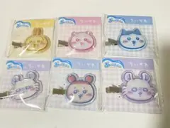 ちいかわ ぷっくりったい ヘアクリップ 6種セット