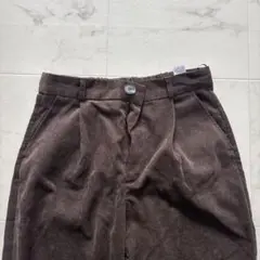 GU ブラウン カジュアルパンツ Mサイズ