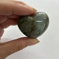 ラブラドライト ハート型 ルース 天然石