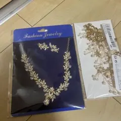 エレガントなジュエリーセット ネックレス イヤリング