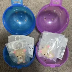 【即完売】リラックマ　クリアマスコットチャーム　コリラックマ3点♡