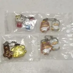 なかよしドロップチャーム　キティ　キキララ　ポムポム　リトルツインスターズ