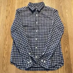 【最終限界お値下げ！！】無印良品ギンガムチェック起毛フランネルシャツ