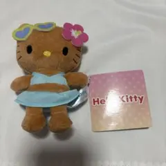 【新品タグ付き】ハローキティ マスコット XOXOギャルVol.2 日焼けキティ