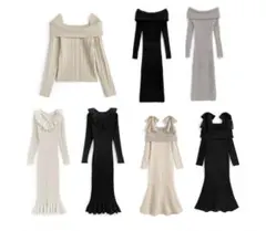 ■《GRL》合計7点■ニットワンピース&トップスセット《試着or1回着用》