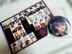 【あんスタ】乙狩アドニス スタライ7th限定 缶バッジ＆入場特典ポストカード