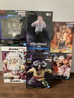 人気アニメキャラクターフィギュア まとめ売り 6点セット 新品未開封