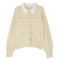 2wayカラーニットジャケット NATURAL BEAUTY BASIC