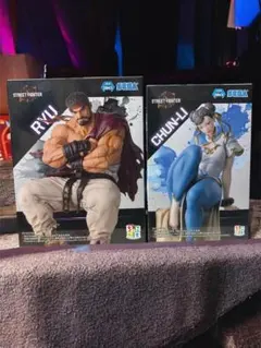 ストリートファイター6リュウ&チュンリー　プライズフィギュア2体セット