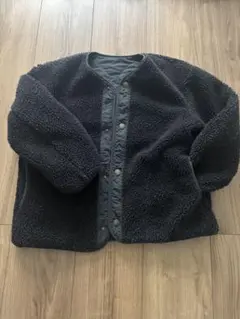 UNIQLO リバーシブル ジャケット 120cm ブラック