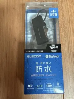 ELECOM 防水ワイヤレスヘッドセット LBT-HSC10WPのサムネイル
