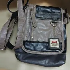 EDWIN ショルダーバッグ ブラック×グレーのサムネイル