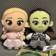 ウィキッド 永遠の約束 マスコット 2種セット（グリンダ、エルファバ）