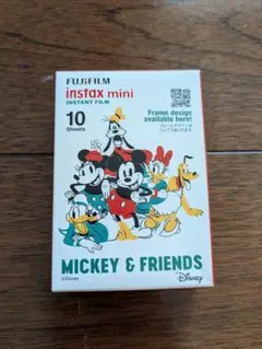 Fujifilm instax mini インスタントフィルム 10枚 ミッキー