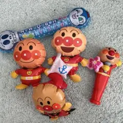 アンパンマン セット まとめ売り ビニール ＆ アンパンマン！マイクだいすき