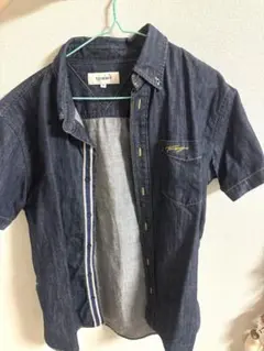 TOMMY　HILFIGERトミーヒルフィガー 半袖　デニムシャツ　Mのサムネイル