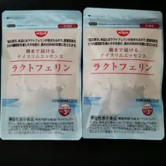 新品　日清食品 ラクトフェリン 93粒 2袋セットのサムネイル