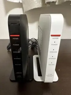 BUFFALO 無線LANルーター 2台セット　WSR-1800AX4-BK