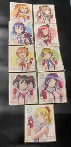いろとりどりのセカイ 15周年 FAVORITE FES 二階堂真紅 記念色紙 いろとりどりのセカイ 15周年 FAVORITE FES 二階堂真紅 記念色紙