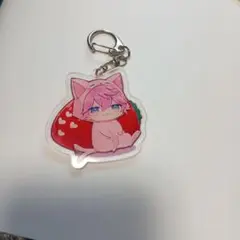 すとぷり　さとみ　アクリルキーホルダー　アクキー いちご