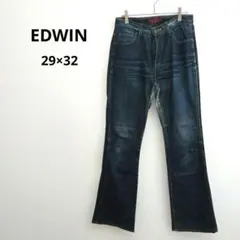 【エドウィン】EDWIN Miss ブーツカット デニム ジーンズ 29×32