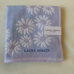 LAURA ASHLEY 花柄ガーゼハンカチ