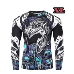 ​♥美品♥ラフロイ 長袖 コンプレッションウェア XL ラッシュガード UV冷感のサムネイル