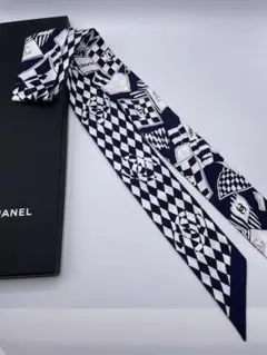 新作 新品 シャネル ヘアバンド ミニスカーフ CHANEL