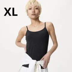 ユニクロ　エアリズムブラキャミソール　黒