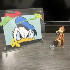 一番くじA賞　チップとデールフィギュア　ドナルドアクリル板　箱無し