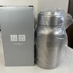 UNIQLO ステンレスボトル　シルバー