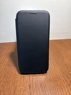 iPhone用 ブラック 手帳型ケース