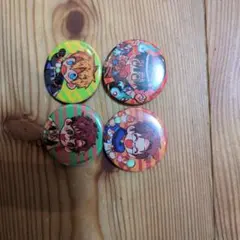 地縛少年花子くん十周年ミュージアムトレーディングミニ缶バッチ4個セット