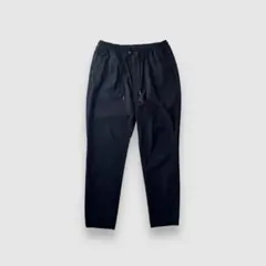 360°MASTER 1プリーツ テーパード イージーパンツ ブラック L