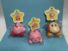 星のカービィ  ぽよぽよスクイーズ  カービィ　ワドルディ3点 まとめ売り