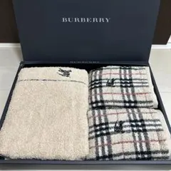 BURBERRY フェイスタオル 2枚 バスタオル 1枚　新品未使用
