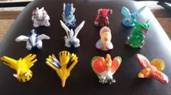 ポケモンミニフィギュア指人形 伝説ポケモン 12体セット
