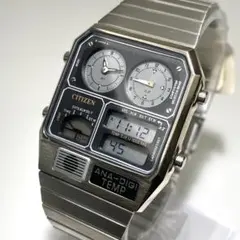 未使用品 新品電池 CITIZEN 8988-001911 アナデジ 腕時計