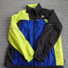 YONEX ウォームアップウェア M 青/黒/黄緑