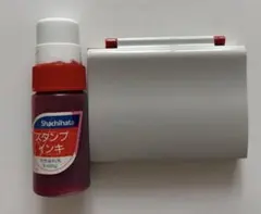 Shachihata スタンプインキ 赤 補充用のサムネイル